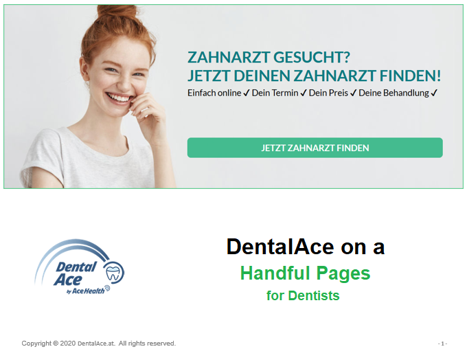 Dentist cover page